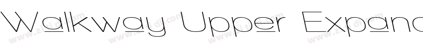 Walkway Upper Expand字体转换